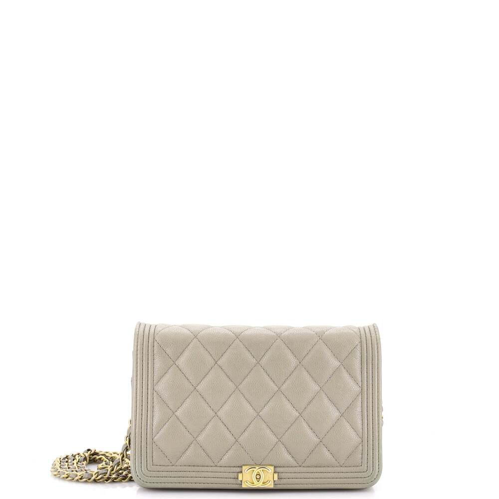 Chanel Boy Wallet On Chain Quilted #336087C35B